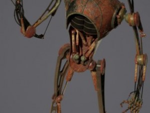 old robot 3D 模型