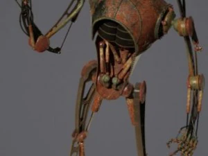 old robot 3D Model