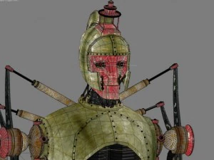 old robot 3D Model