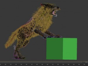 wolf 3D Модель