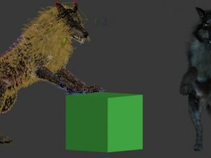 wolf 3D Модель