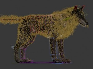 wolf 3D Модель