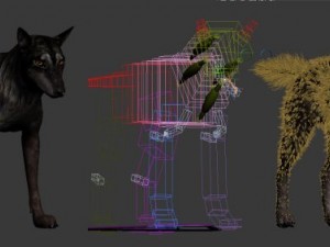wolf 3D Модель