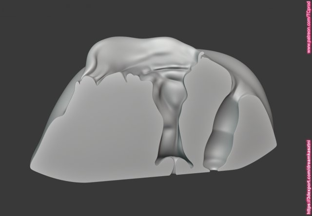 Pussy Vagina Anus Block For Any Medical Toy Animation Printing Purposes 2 3d Model In Anatomy