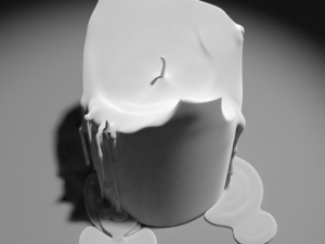 3d candle model 004 - movie and game ready 3D मॉडल