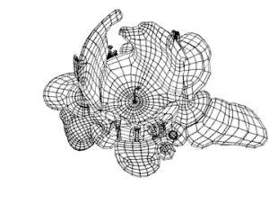 3डी मोमबत्ती पिघला हुआ मॉडल 007 - मूवी और गेम तैयार 3D मॉडल