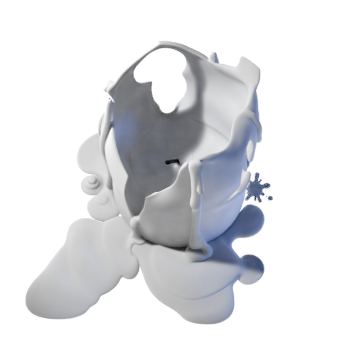 3d candle melting model 008 - movie and game ready 3D Model .c4d .max .obj .3ds .fbx .stl .blend 