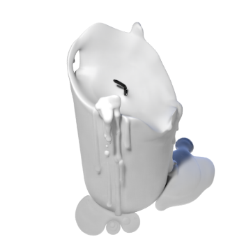 3d candle model 010 - movie and game ready 3D Model .c4d .max .obj .3ds .fbx .stl .blend 