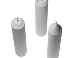 3d candle model 013 - movie and game ready 3D Model