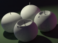Candle 014 - Movie AND Game READY 3D Model