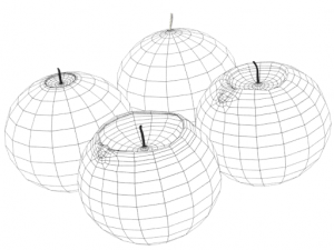 3d candle model 014 - movie and game ready 3D Model