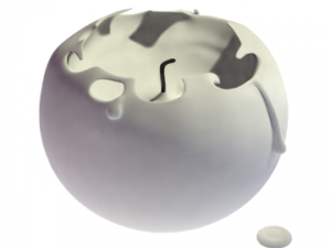 3d candle model 015 - movie and game ready 3D Model