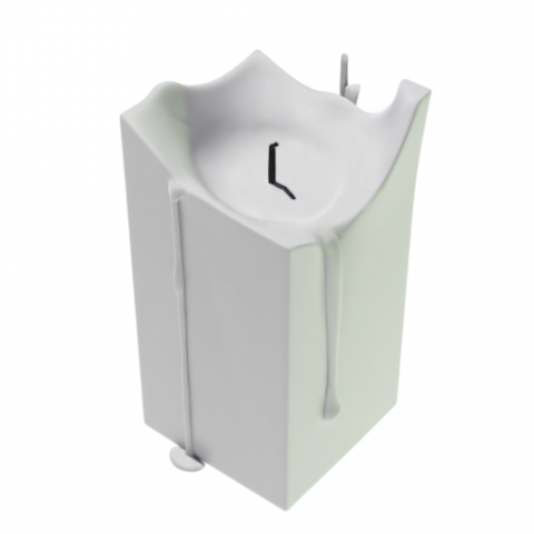 free - 3d candle model 019 - movie and game ready Modelo 3D .c4d .max .obj .3ds .fbx .stl .blend 