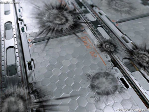 爆発地面ダメージ デカール - パック 2 CG テクスチャ