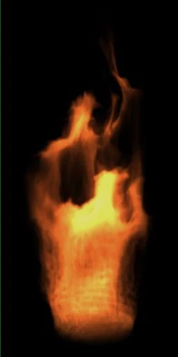 Fire pillar loop sequence animation 001 3D Model .c4d .max .obj .3ds .fbx .stl .blend 