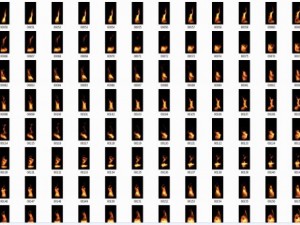 Fire pillar loop sequence animation 001 3D 模型