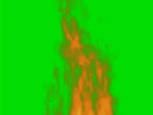 Fire pillar loop sequence animation 002 3D Model