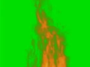 Fire pillar loop sequence animation 002 3D Model