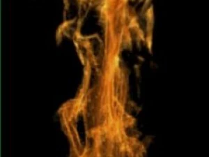 Gr&aacute;tis - anima&ccedil;&atilde;o de sequ&ecirc;ncia de loop de pilar de fogo 003 Modelo 3D