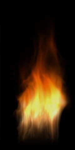 Fire pillar loop sequence animation 004 3D Model .c4d .max .obj .3ds .fbx .stl .blend 