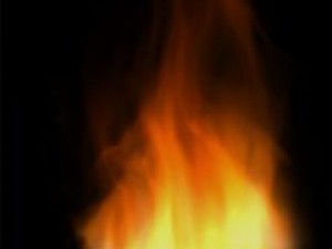 Fire pillar loop sequence animation 004 3D Модель
