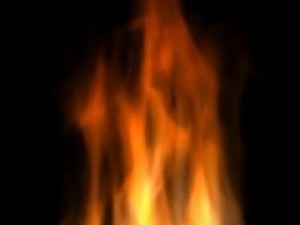 Fire pillar loop sequence animation 005 3D Модель