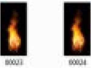 Looping torch fire animation Modello 3D
