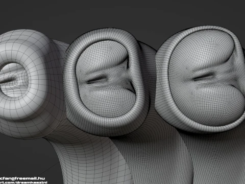 Next Generation Animated Penis Human Reproductive Organ Erect Flaccid 3D Model