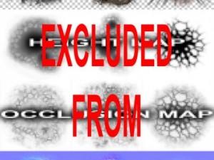 Crater ground damage explosion decal collection - pack 1 - lite CG Textures