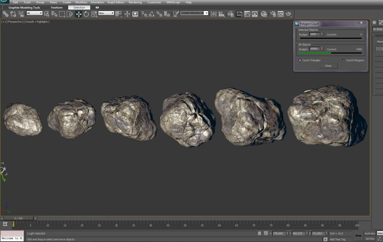 rock 001  low poly with extreme resolution maps 3D Model .c4d .max .obj .3ds .fbx .stl .blend 
