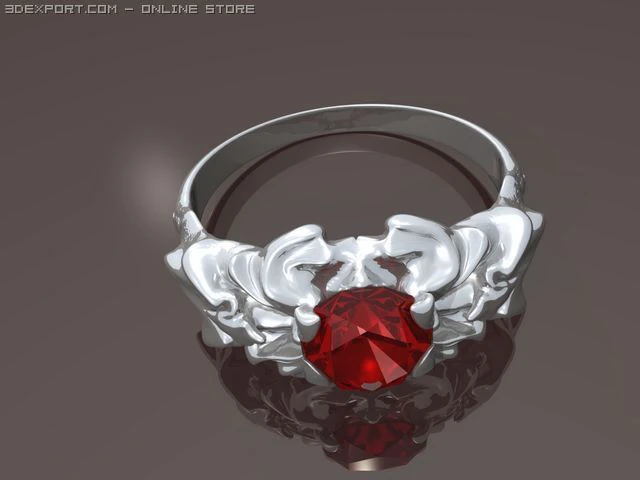 ring 3D Model .c4d .max .obj .3ds .fbx .stl .blend 