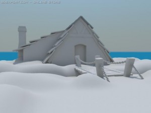 little house Model 3D