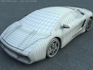lamborghini gallardo 3D Model