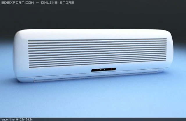 conditioner 3D Model .c4d .max .obj .3ds .fbx .stl .blend