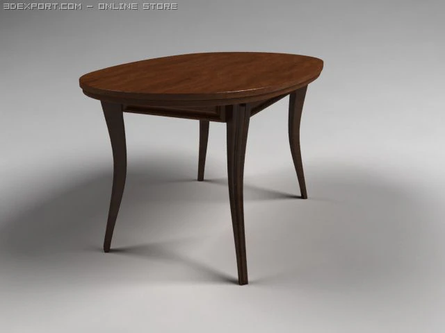 table 3D Model .c4d .max .obj .3ds .fbx .stl .blend 