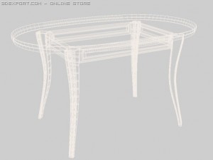 table 3Dモデル