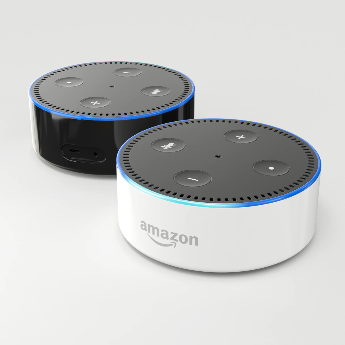 amazon echo dot 2nd generation 3D Model .c4d .max .obj .3ds .fbx .stl .blend 