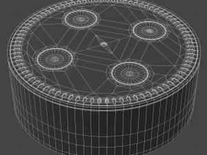 amazon echo dot 2nd generation 3D Model
