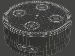 amazon echo dot 2nd generation 3D 模型