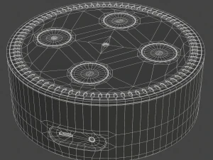amazon echo dot 2nd generation 3D Model
