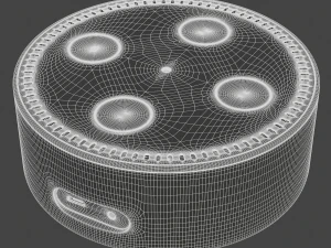 amazon echo dot 2nd generation 3D Model