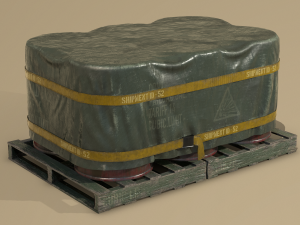 barrel shipment 3D-Modell
