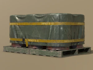 barrel shipment 3D Model