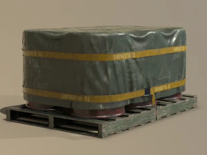 barrel shipment 3D Model