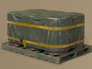 barrel shipment 3D-Modell