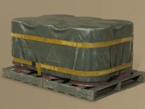 barrel shipment 3D Model
