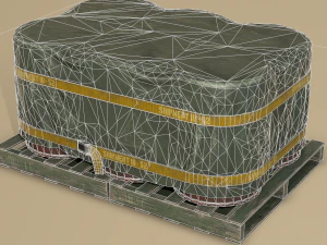 barrel shipment 3D Model