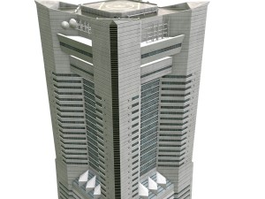 yokohama landmark tower 3D Модель