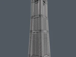 yokohama landmark tower 3D Model