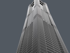 yokohama landmark tower 3D Модель